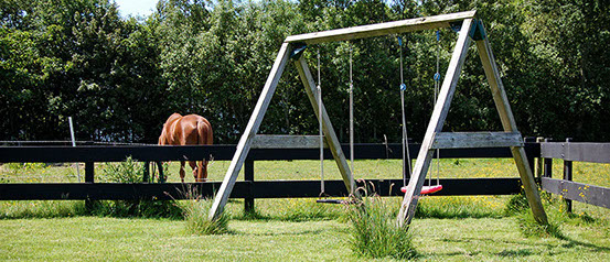 Limosa Wieringen - de mooie grote tuin Vakantiewoning Limosa Wieringen - grote tuin vol vertier en een eigen parkeerplaats